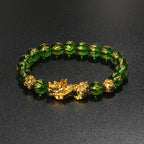 Color-Changing Natural Stone Pi Xiu Beaded Bracelet