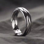 Tool Wrench Open Ring Silver Plated Adjustable Ring Men Motorcycle Bike Riding Hip Hop Rock Trend Jewelry