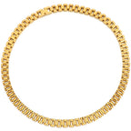 10MM Width Watch Chain Style Bracelet Necklace Choker for Men Women Solid Stainless Steel On Hand Neck Jewellery
