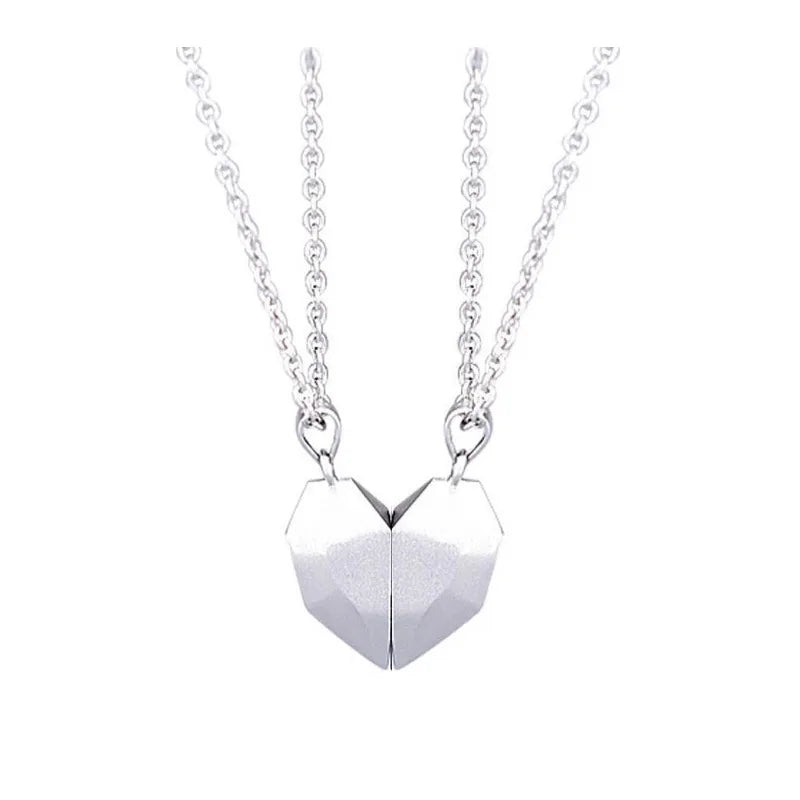 Magnetic Heart Pendant Necklace