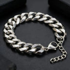 Cuban Chain Bracelet 15mm — Stainless Steel