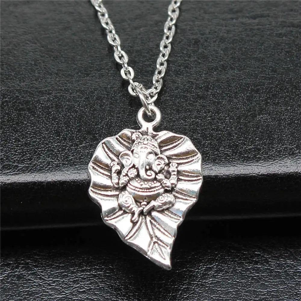 Vintage Chief Pharaoh Necklace On The Neck 43Cm Chain Girl Jewellery Beach Art Supplies
