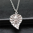 Vintage Chief Pharaoh Necklace On The Neck 43Cm Chain Girl Jewellery Beach Art Supplies
