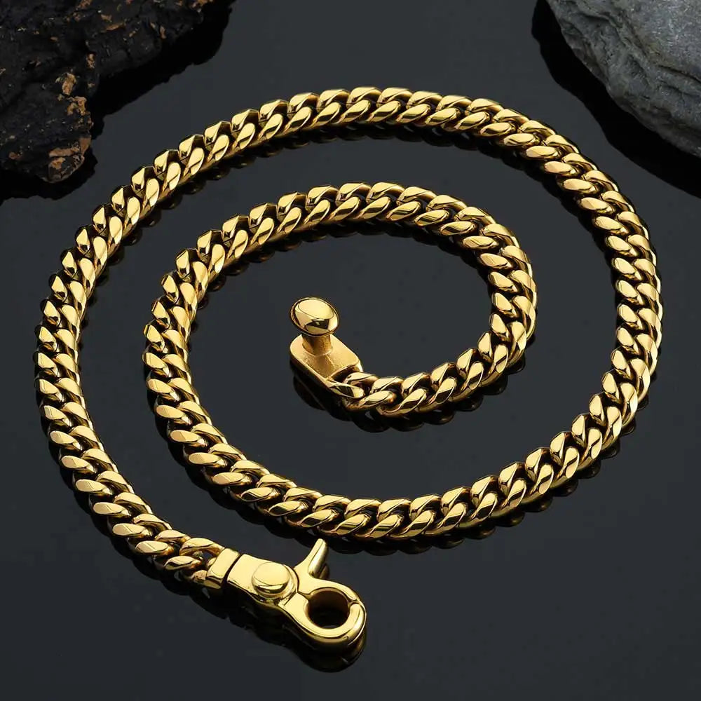 Cuban Bracelet Stainless Steel Polished