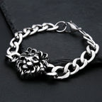 Lion Leopard Bracelet — Stainless Steel