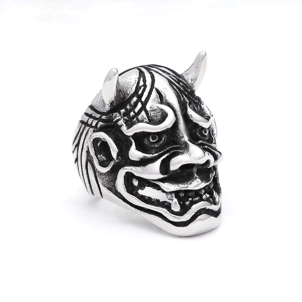 Gothic Skull Ring — Stainless Steel