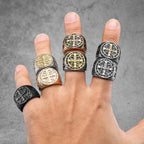 St. Benedict Ring — Stainless Steel