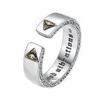 Retro Domineering Ethnic Style Fire-Breathing Dragon Ring Men\\\\\'s Charm Open Ring Punk Motorcycle Rider Jewelry Accessories