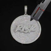 VVS Moissanite Rotating Pendant
