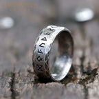 Viking Runes Celtic Knot Ring — Stainless Steel