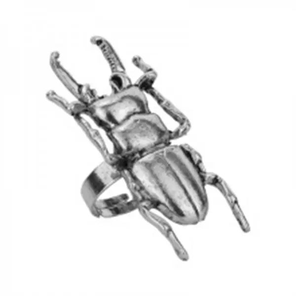 Cool Animal Octopus Rings Simple Punk Gothic Deep Sea Squid Octopus Fashion Jewelry Open Adjustable Antique Silver