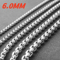 Steel Link Chain 316L Necklace Men Solid