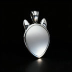 Wolf Viking Steel Pendant 316L Head Punk