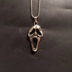 Ghost Steel Pendant Retro