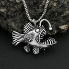 Lantern Fish Pendant — 316L Stainless Steel