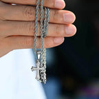 Cross Stainless Steel Pendant Necklace