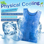 Cooling Vest Water Evaporative Cool Shirt Heatstroke Prevention Evaporative Ice Cooling Vest for MS Patient Outdoor