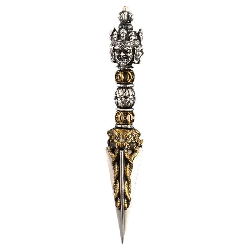 Buddhist 925 Silver Pendant Necklace