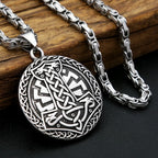 Nordic Viking Thor Hammer Necklace Stainless Steel Odin Crow Pendant For Men Women Unique Amulet Jewelry Gift