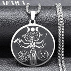 Witchcraft Stainless Steel Pendant Necklace