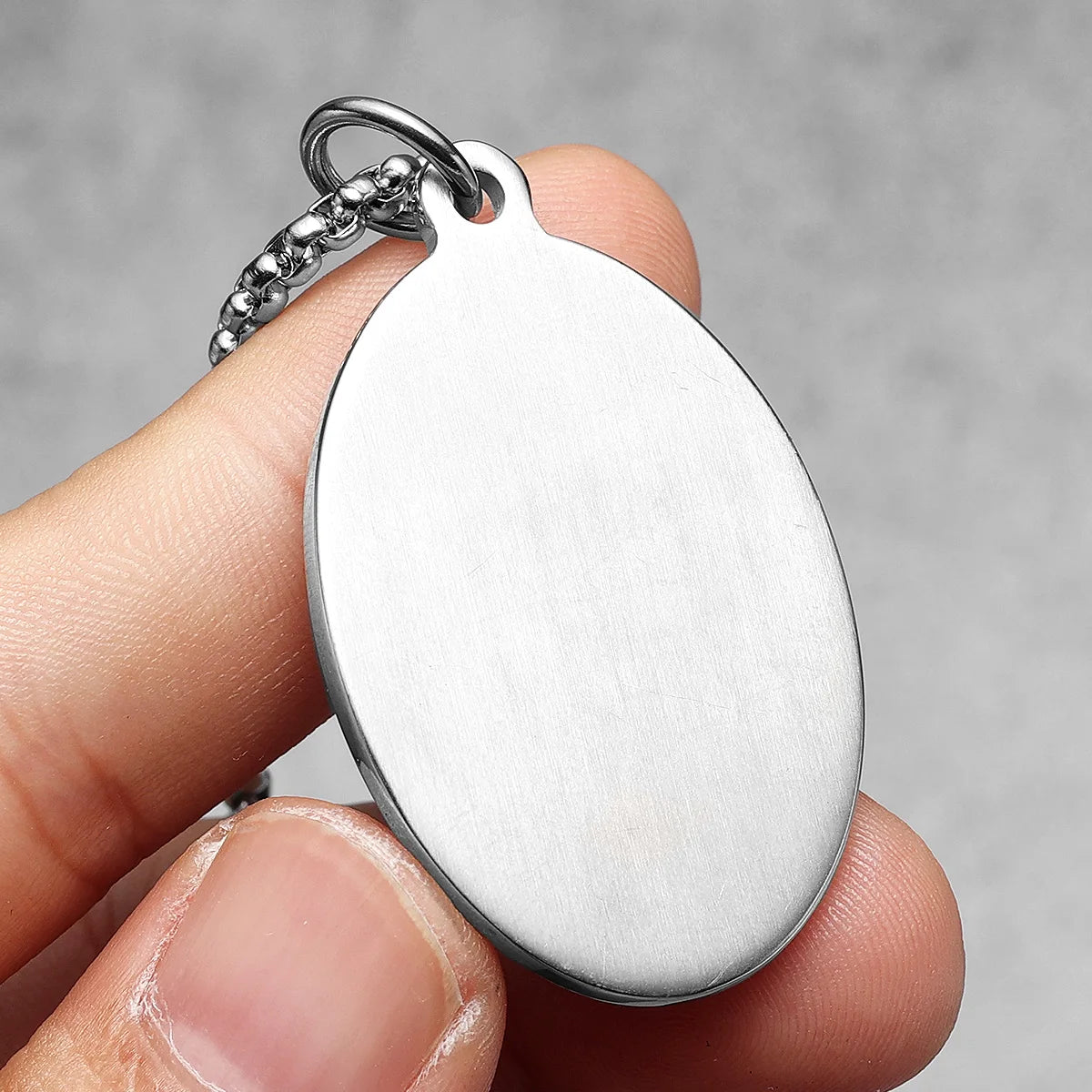 St. Jude Pendant Necklace Stainless Steel