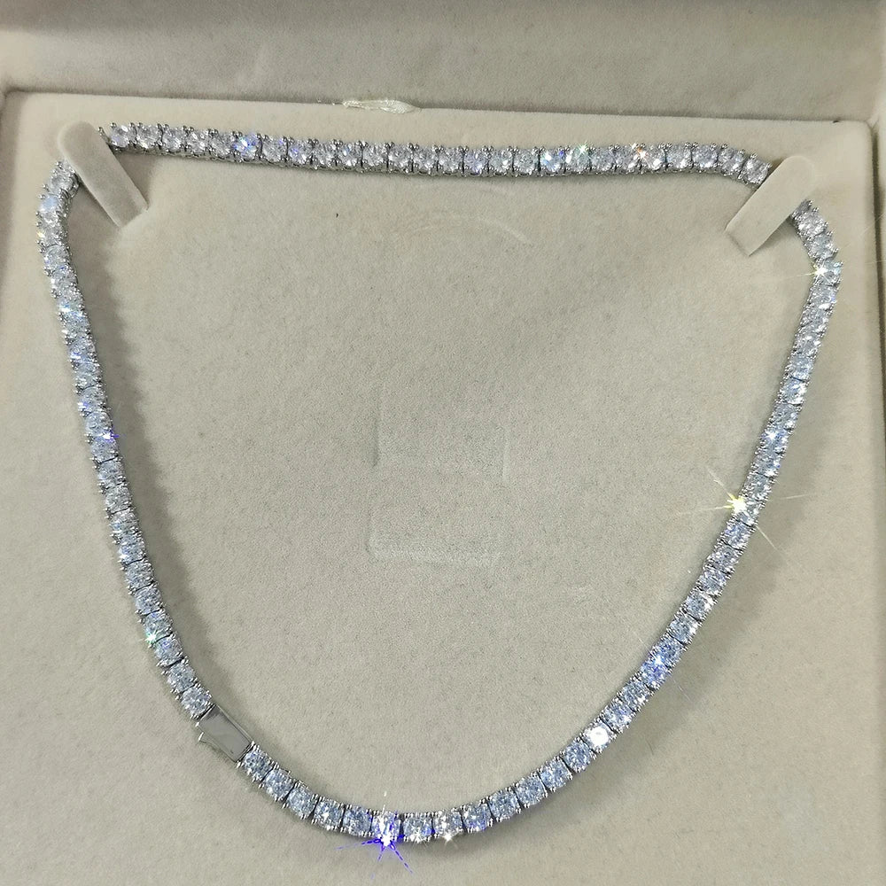 Tennis Chain Necklace Stainless Steel 3/4/5MM