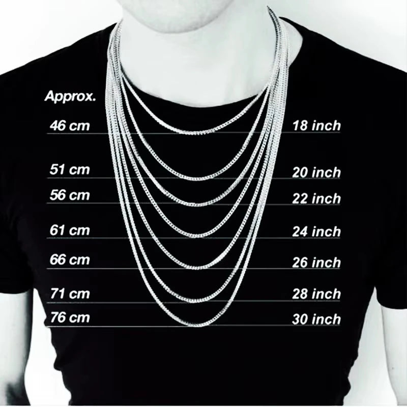Rope Steel Pendant 304l Twist Punk 3mm-6mm