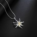 Hot trend 925 Sterling Silver fine Starfish Pendant Necklace For Women Fashion Holiday gifts party wedding streetwear Jewelry