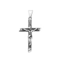Cross Jesus Steel Pendant Vintage 316L Religious