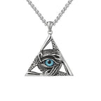 Evil Eye Pendant — Stainless Steel