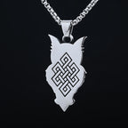Good Polished Vintage 316L Stainless Steel Fashion Owl Pendant Necklace For Man Women Party Gift Animal Jewelry