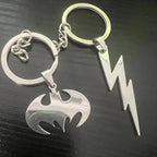 Bat Flash Steel Pendant Anime Necklace Chain