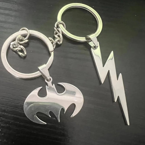 Bat Flash Steel Pendant Anime Necklace Chain
