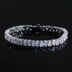 Tennis Chain Necklace Stainless Steel 6MM Water Drop