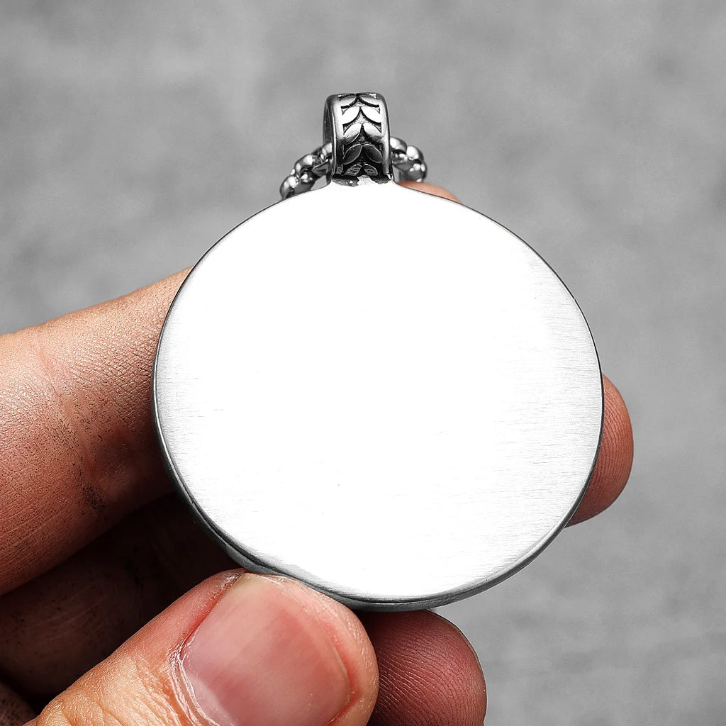 Judaism Star of David Stainless Steel Men Women Necklaces Pendants Chain Punk Trendy Amulet Jewelry Creativity Gift Wholesale