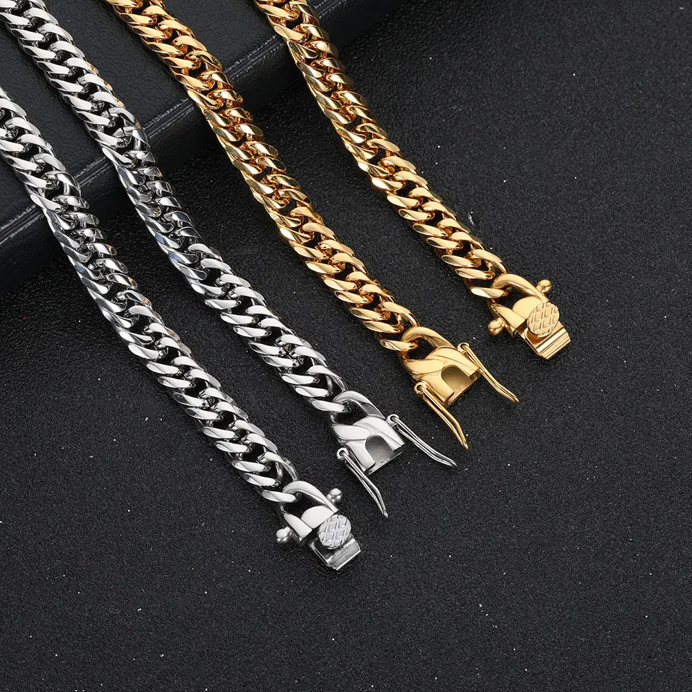 Cuban Chain Bracelet Stainless Steel Miami