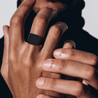 Square Signet Ring — Stainless Steel