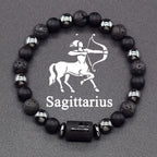 12 Zodiac Signs Bracelet Homme 12 Constellation Jewelry for Women Scorpio Gemini Sagittarius Bracelet Friendship Gift Whoelsales