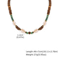 Coconut Shell Beaded Surfer Necklace