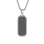 Anubis Stainless Steel Pendant Necklace