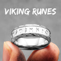 Viking Rune Ring — Stainless Steel