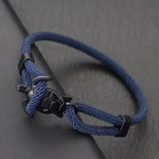 Unique Marine Turtle Rope Bracelet Men Adjustable Easy Hook Multi-Color Option Milan Cord Wristband Beach Homme Jewelry