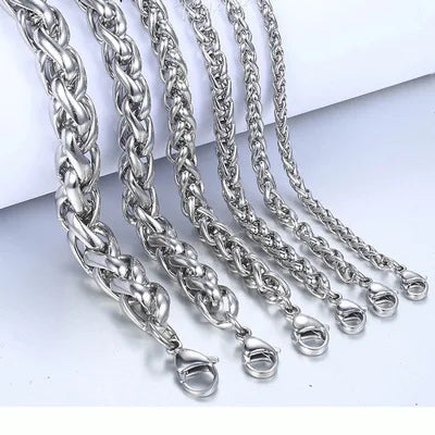 Titanium Steel Men Flower Basket Chain Bracelet Stainless Steel Fashion Jewelry Keel Chain Bracelet Jewelry Low Prices