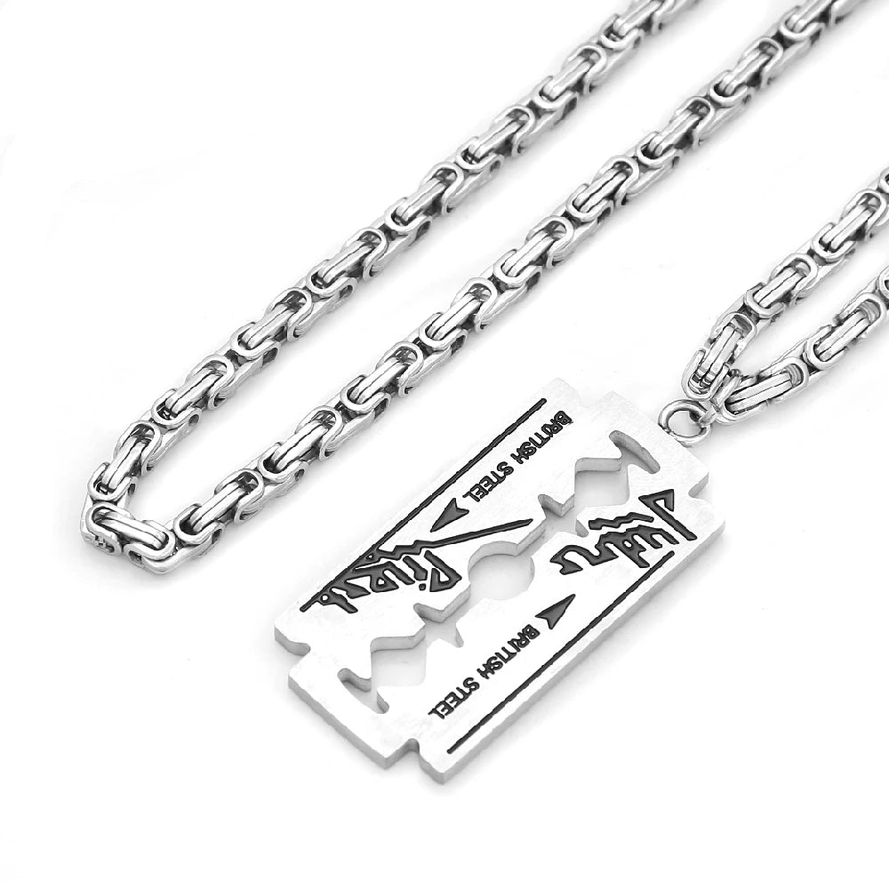 Steel Pendant Vintage Music Band Judas Priest