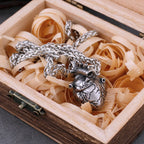 Fashion Hip Hop Heart Necklace Stainless Steel For Men and Women Punk Vintage Biker Pendant Charm Lucky Heart Jewelry