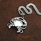 Crab Steel Pendant Ocean Series Animal