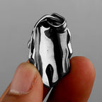 Stainless Steel Spartan Mask Men's Necklace Knight Helmet Mask Amulet Hip Hop Handmade Pendant Jewelry Creative Wholesale