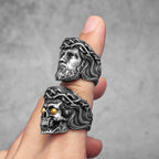 Religion Jesus Skull Ring — Stainless Steel