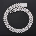Gold Cuban Chain Necklace Iced Out 20/26/36MM