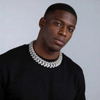 Iced Out Cuban Chain Stainless Steel 26MM 6-Row